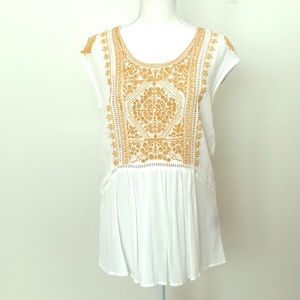 Anthropologie Ranna Gill embroidered tunic